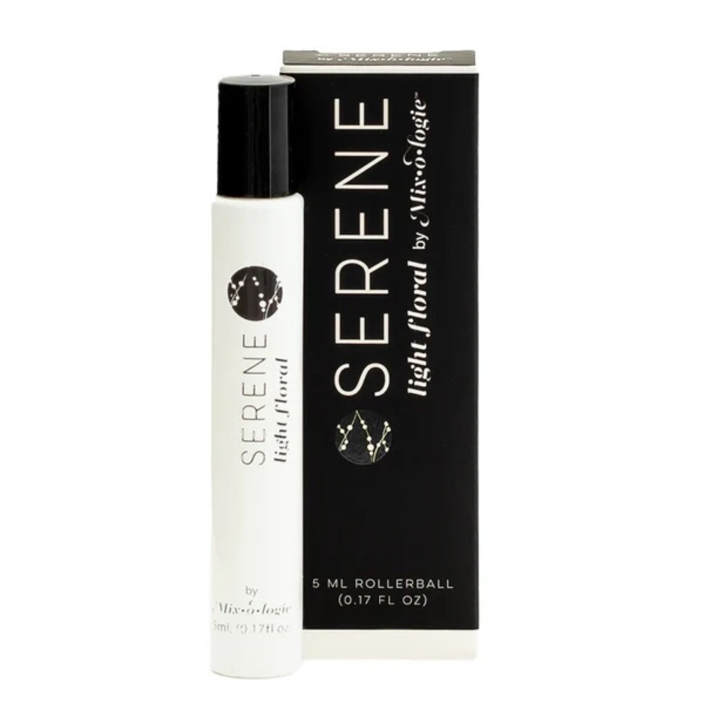 5 ML SERENE Light Floral by Mixologie Rollerball Perfume Jasmine Rose Vanilla